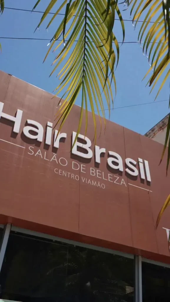 Hair Brasil Centro de Viamão – letreiro da fachada